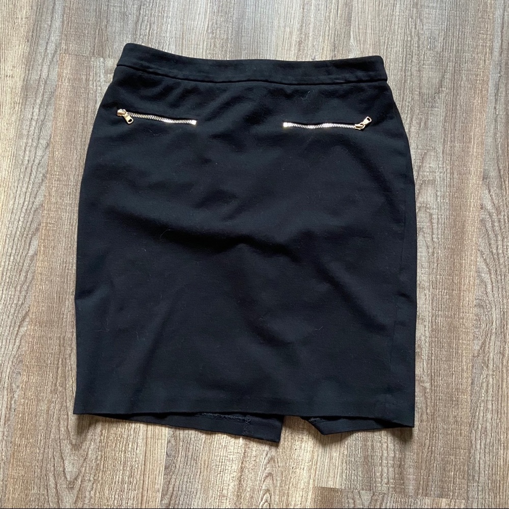 Talbots zipper pocket pencil skirt